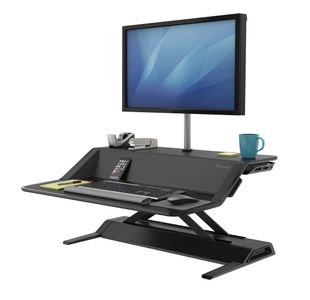 Lotus Sit-Stand Workstation - Black