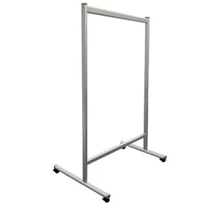 Mobile Partition Acrylic Glass Wall 120X