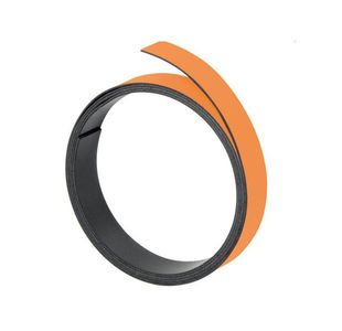 Magn Strips Clear 10Mmx1M Orange
