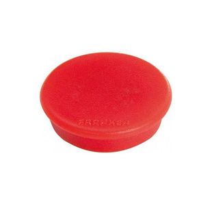 Magnet Round 32Mm Red