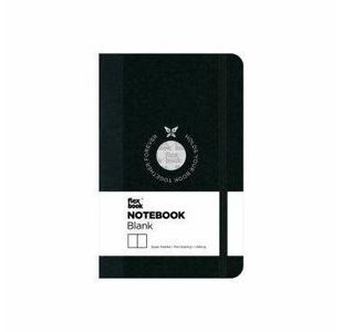 Flexbook Notebook 9X14 Blank Black