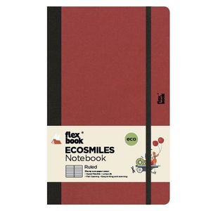 Flexbook Ecosmiles 13X21Cm Ruled Cherry
