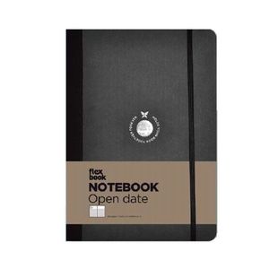 Flexbook Tablet Ruled/Dated Black Pk3