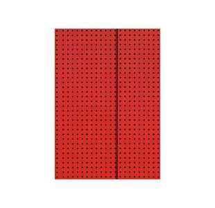 Circulo Notebook Red On Black A5 Unlined