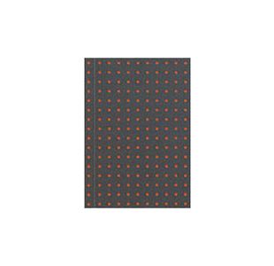 Circulo Notebook Grey On Orange A7 Lined