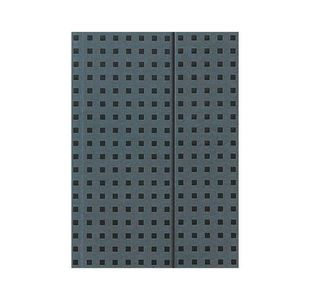 Quadro Notebook Grey On Black A4 Unlined