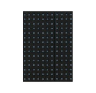 Quadro Notebook Black On Grey B5 Unlined