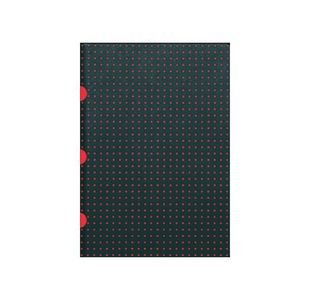 Cahier Circulo Nbk Blk On Rd A5 Unlined