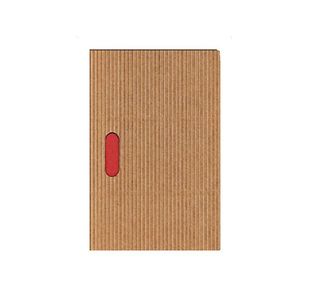 Cahier Ondulo Notebook Natural B7, Lined