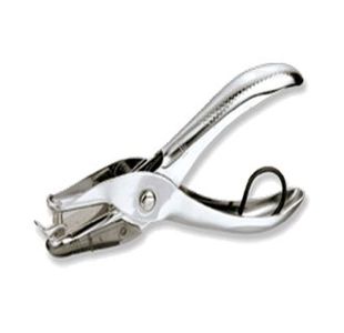 Single Hole Punch Chrome 8 Sheet