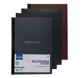 Concept A4 Cv File Covers - 4 Asst.