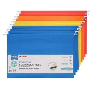 Concept Pkt.10 Foolscap Suspension Files
