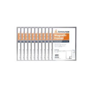 Announce Mag Frames A3 Slver Pk10