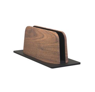 Alba Vert Computer Stand Alu/Walnut
