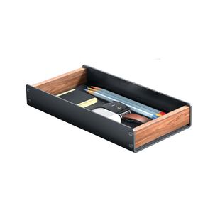 Alba Desktop Tray Black/Walnut