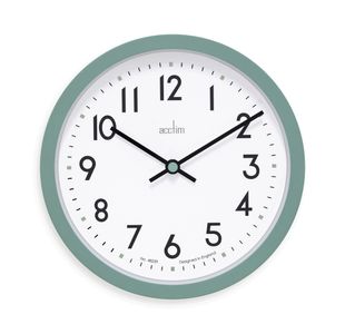 Elstow Small Clock Green 20Cm 22845