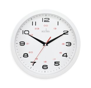 Aylesbury Clock White 25.5Cm