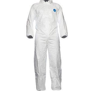 Tyvek 500 Ind Wht Chem Coverall M