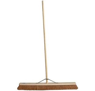 Extra-Wide Soft Natural Coco Broom