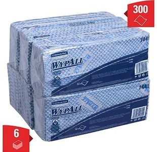 X50 7441 Blue Cleaning Cloths Pk6