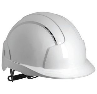 Evolite Wht Vented Sr Saf Helmet