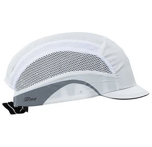 Hardcap Wht Micro-Peak Bump Cap