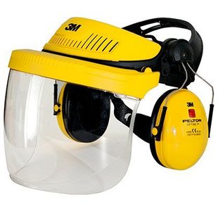 G500 Ind Face Shield + Ear Defenders
