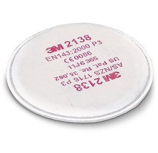 2138 P3 R Organic Vapour Filters Pk2