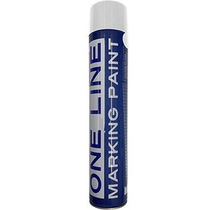Wht Line Mark Paint Spray 750Ml Pk12