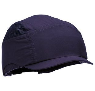 First Base+ Navy Short-Peak Bump Cap