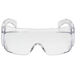 Clear Visitor Saf Overglasses Pk10