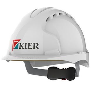 Evo3 White Vented Wr Helmet