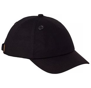 Black Baseball Bump Cap