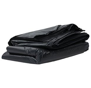 Black 140L Hdut Compactor Bag Pk100