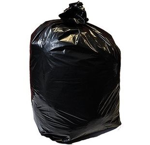 Blk 240L Ldut Wheelie Bin Bag Pk100