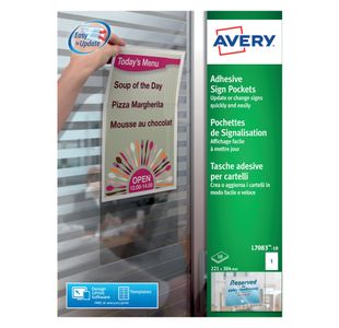 Avery/Ad Sgn Pkts 221X304Mm Pk10