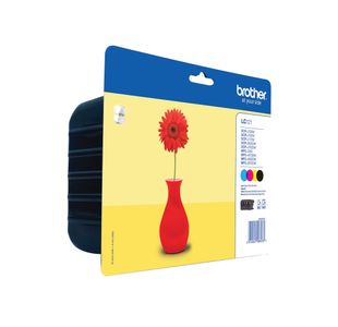 Brother Lc121 Ink Cart Mpk Cmyk