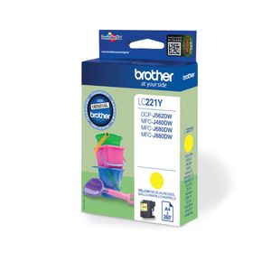 Brother Lc221Y Ink Cartridge Yellow