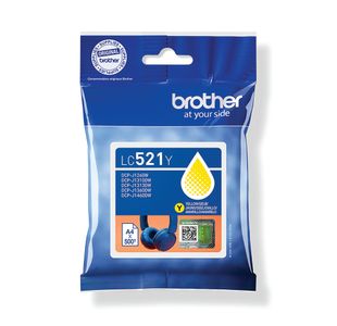 Brother Lc-521Y Yellow Ink Cartridge