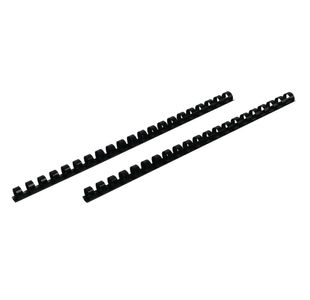 Fellowes Bndg Combs 12Mm Blk Pk100