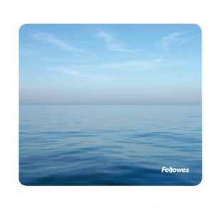 Fellowes Rcyc Mouse Mat Blue Ocean