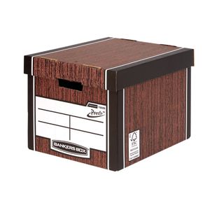 Premium Tall Stor Box Wgrain Pk5
