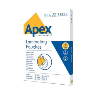 Apex A3 Ldut Laminating Pouch Pk100