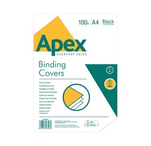 Apex A4 Lthrbrd Covers Blk Pk100
