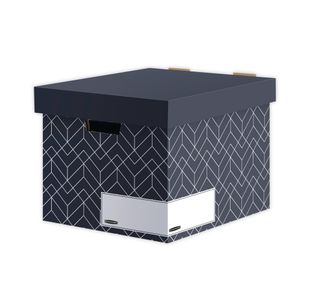 Bankers Box Decor Stor Box Blue Pk5
