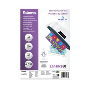 Fellowes Lam Pouch 160Mic A4 Pk500
