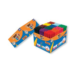 Bic Visa Col Felt Tip Pen Fine Pk288