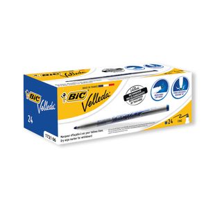 Bic Velleda Marker 1721 Blue Pk24