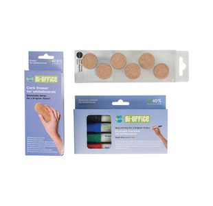 Bi-Office Earth Magn Whiteboard Kit