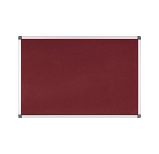 Noticeboard 600X900Mm Burgundy